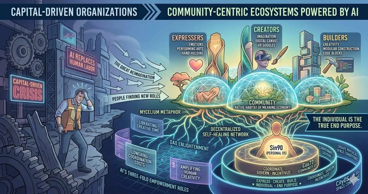 AI赋能社区组织转型图